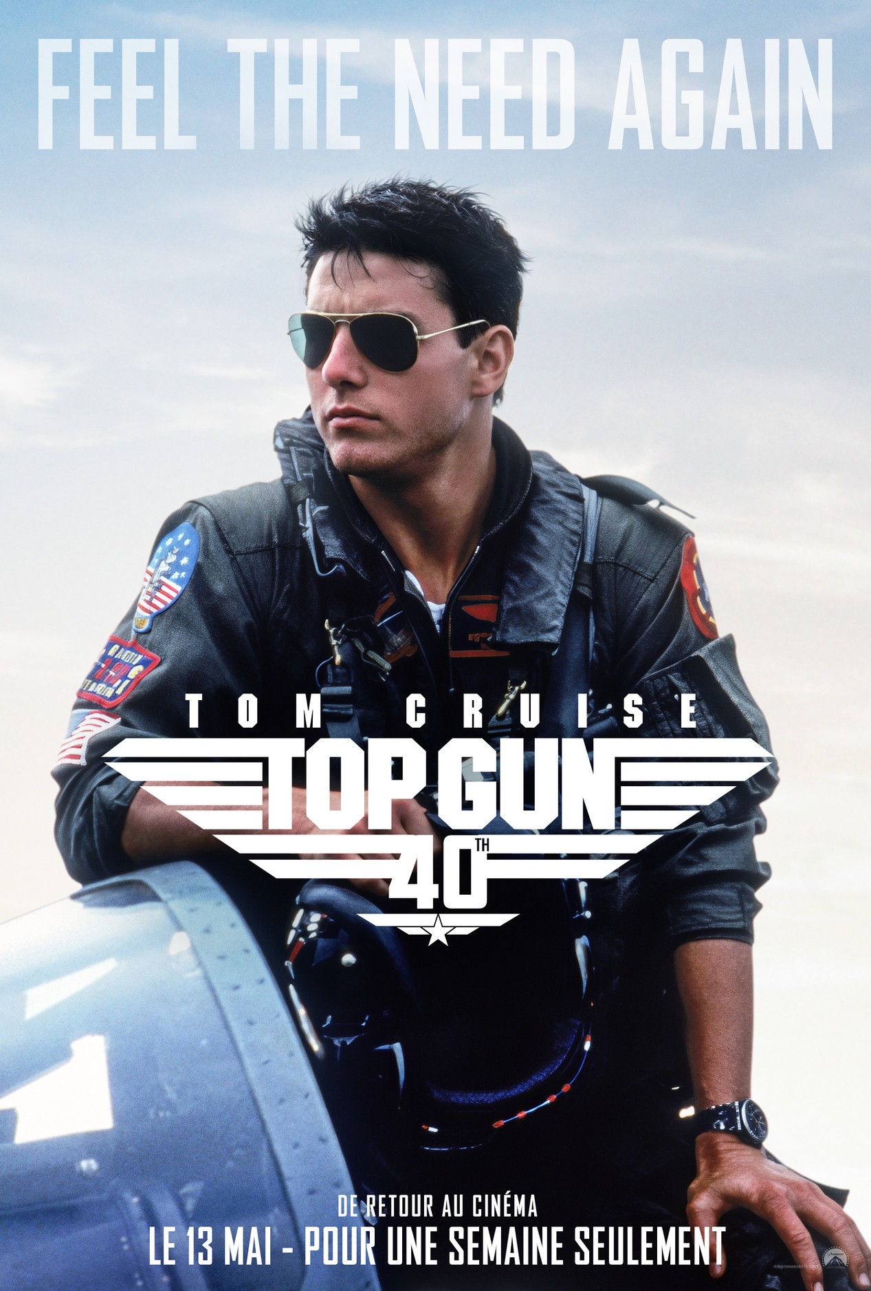 Affiche du film Top Gun sorti en 1986