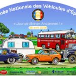 affiche de la journée nationale des véhicules d'époque le 26 avril 2026