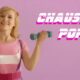 La chanteuse française Victorine affiche de son clip Chausson Pop