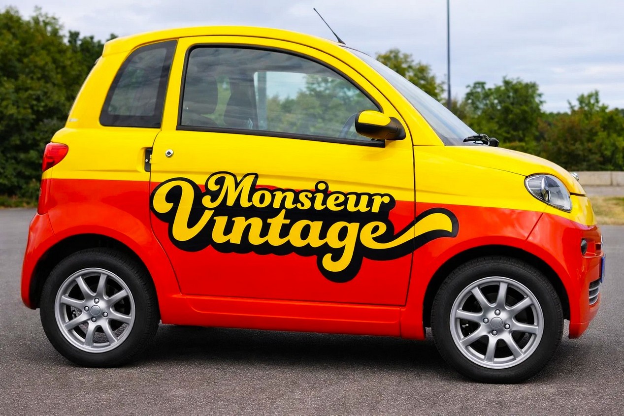 voiture sans permis monsieur vintage