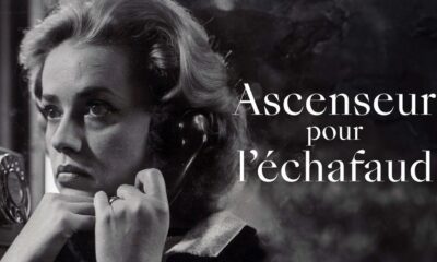 L'actrice française Jeanne Moreau dans le film Ascenseur pour l'échafaud