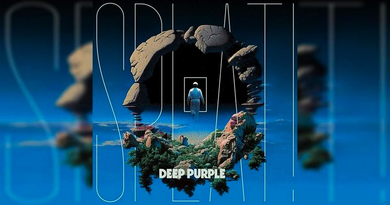 Couverture du prochain album du groupe anglais Deep Purple : Splat!