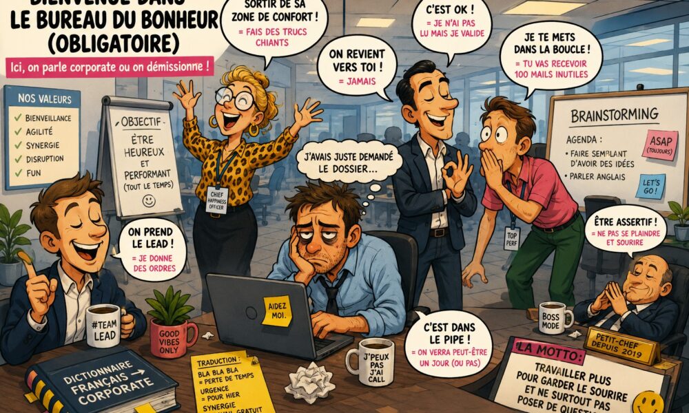 Expressions et anglicismes au bureau