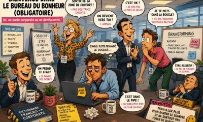 Expressions et anglicismes au bureau