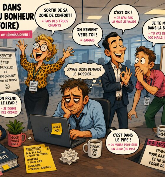 Expressions et anglicismes au bureau