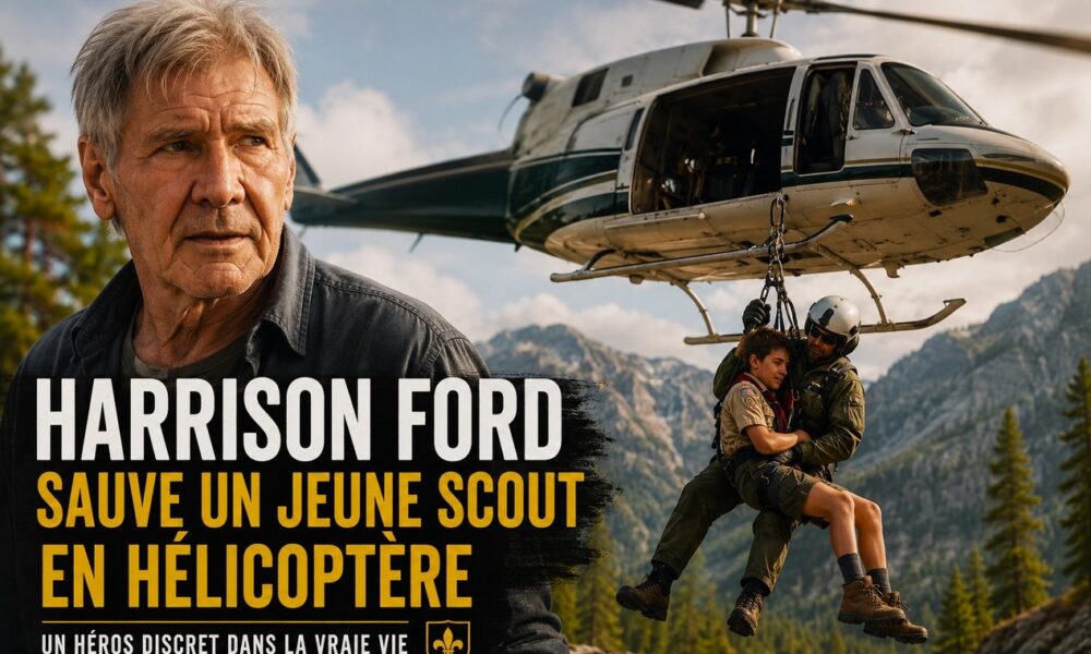 Harrison Ford sauvetage d'un scout