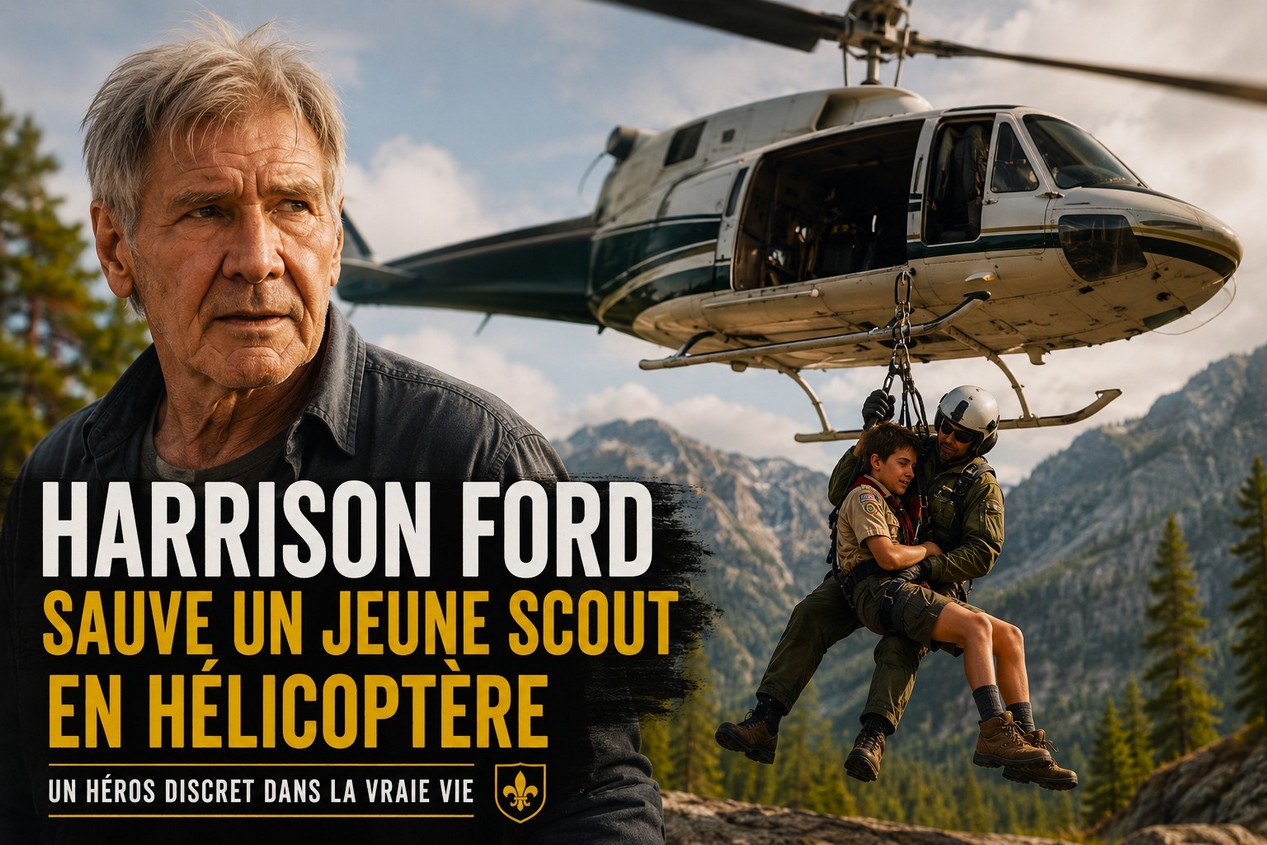 Harrison Ford sauvetage d'un scout