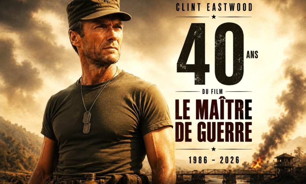 Les 40 ans du film Le maitre de guerre de et avec Clint Eastwood sorti en 1986