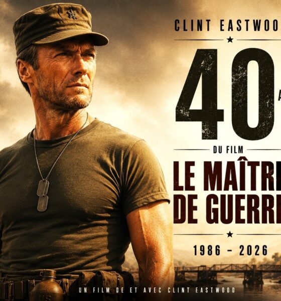 Les 40 ans du film Le maitre de guerre de et avec Clint Eastwood sorti en 1986