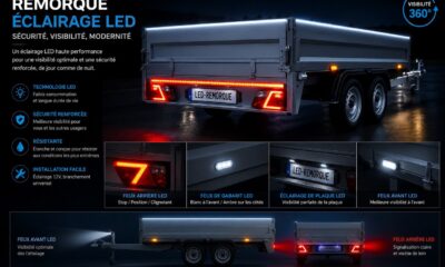 éclairage à LED pour remorques