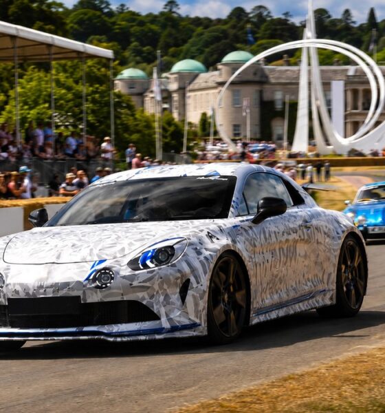 Alpine A110 prototype présenté à Goodwood du 9 au 12 juillet 2026