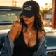 Casquette personnalisée avec message imprimé