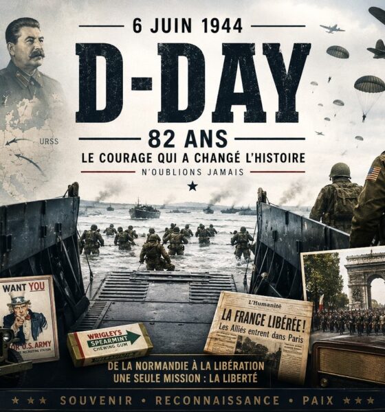 Le Débarquement du 6 juin 1944 illustration