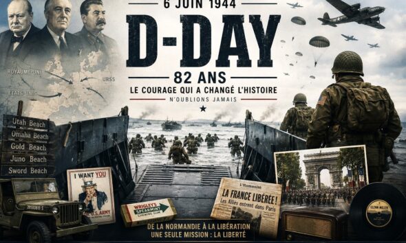 Le Débarquement du 6 juin 1944 illustration