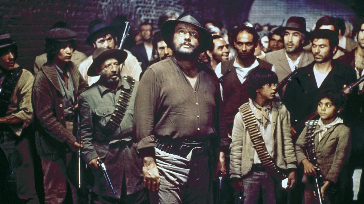 L'acteur italien Romolo Valli dans le film Il était une fois la révolutions