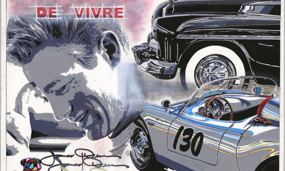 Oeuvre de l'artiste français Bixhope Art : “La Fureur De Vivre”