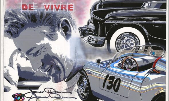 Oeuvre de l'artiste français Bixhope Art : “La Fureur De Vivre”