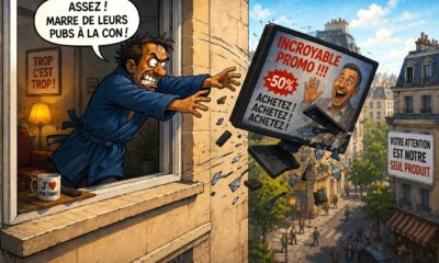 Publicité à la télévision