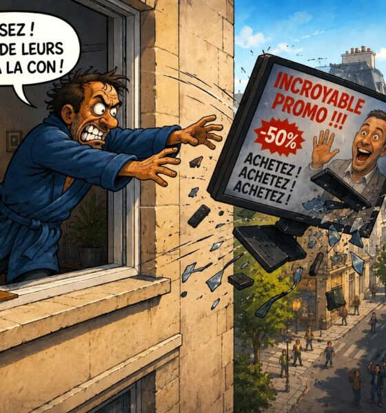 Publicité à la télévision