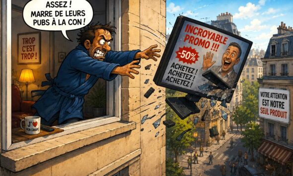 Publicité à la télévision