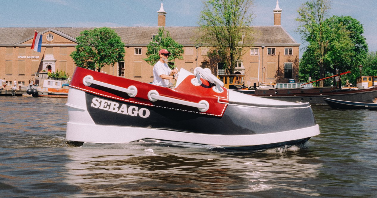 Bateau Sebago à Amsterdam