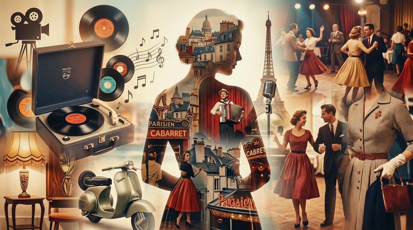 1951 en France: musique, objets et culture