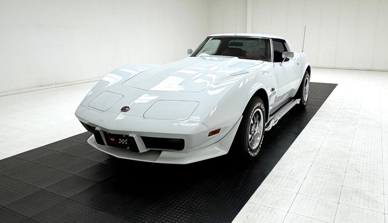 Corvette de 1976 blanche