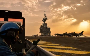 Rafale sur Porte-Avion Crédit : Dassault Aviation