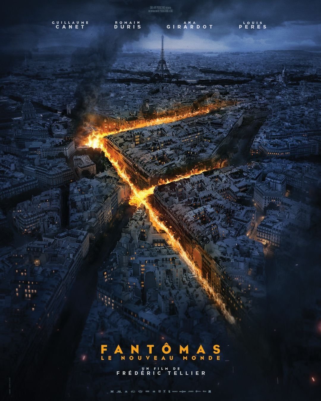 Fantomas 2027 : Le monde nouveau, affiche officielle