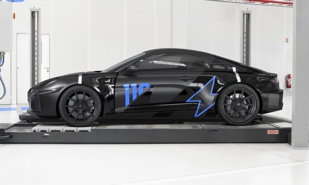 Nouvelle Alpine A110 Future électrique