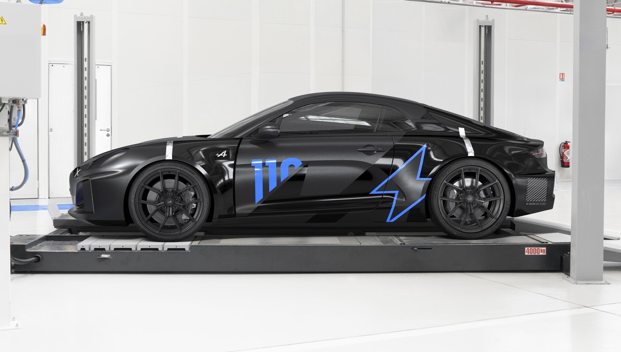 Nouvelle Alpine A110 Future électrique