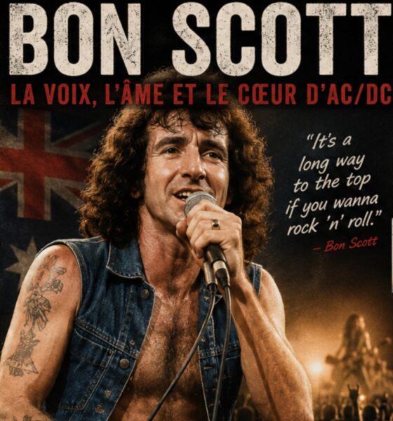 Bon Scott ancien chanteur du groupe de hard rock australien AC/DC