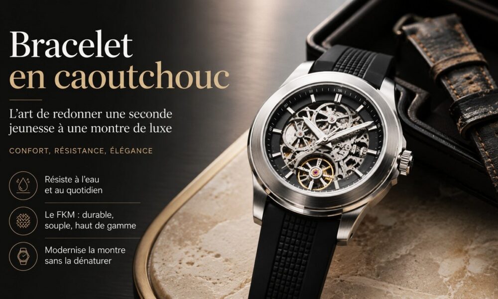 Bracelet en caoutchouc FKM