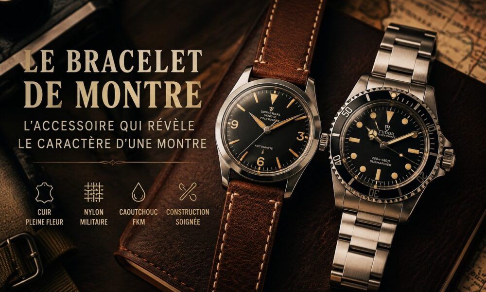 bracelets pour montres vintage