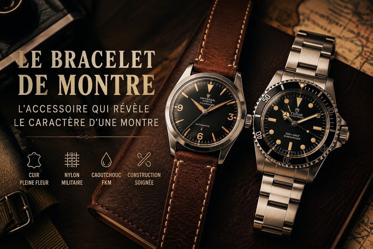 bracelets pour montres vintage