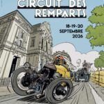 Affiche de l'épreuve automobile Le Circuit des Remparts d'Angoulême du 18 au 20 septembre 2026