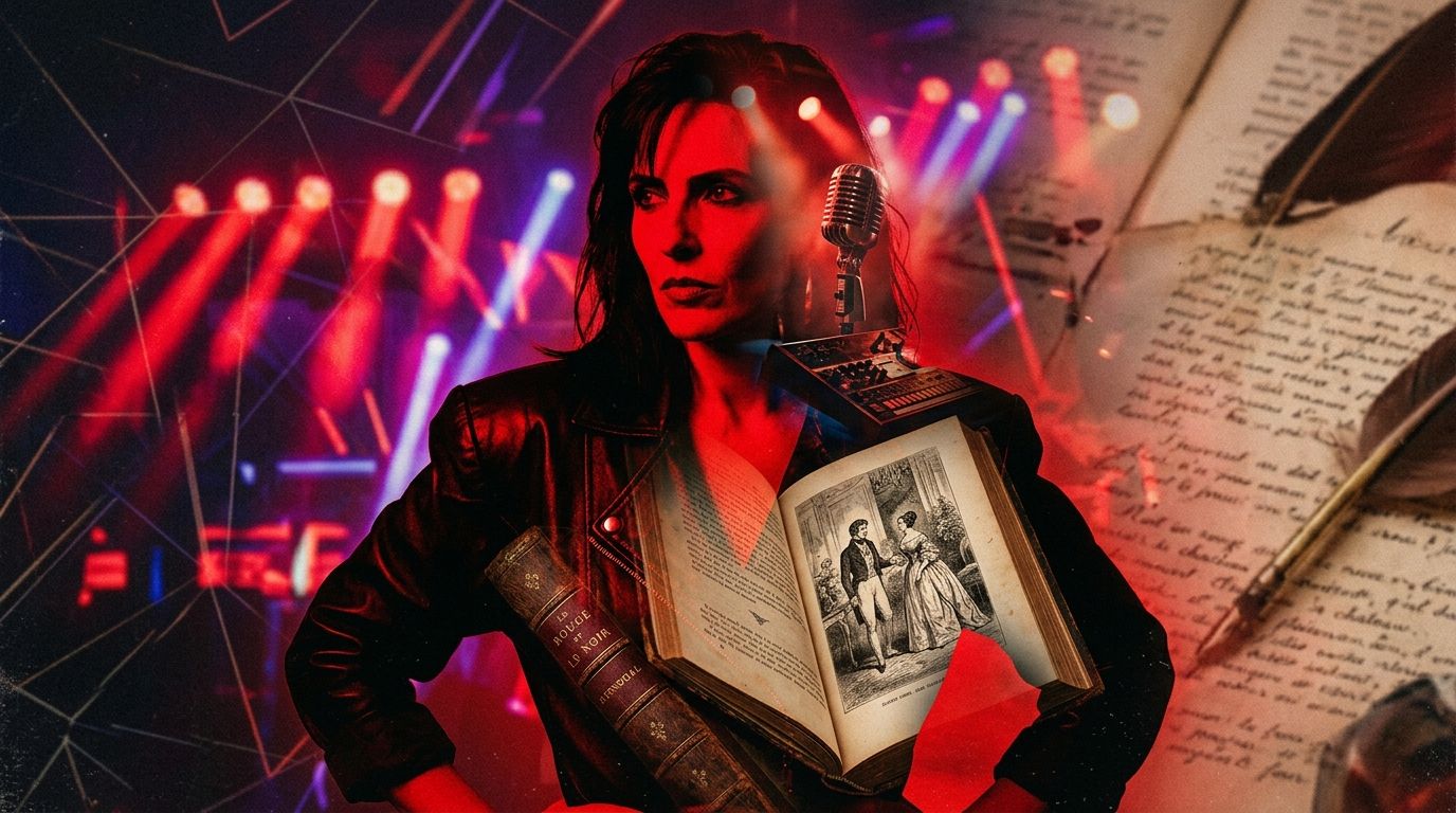 Jeanne Mas en rouge et noir: mythe littéraire ou vraie filiation?
