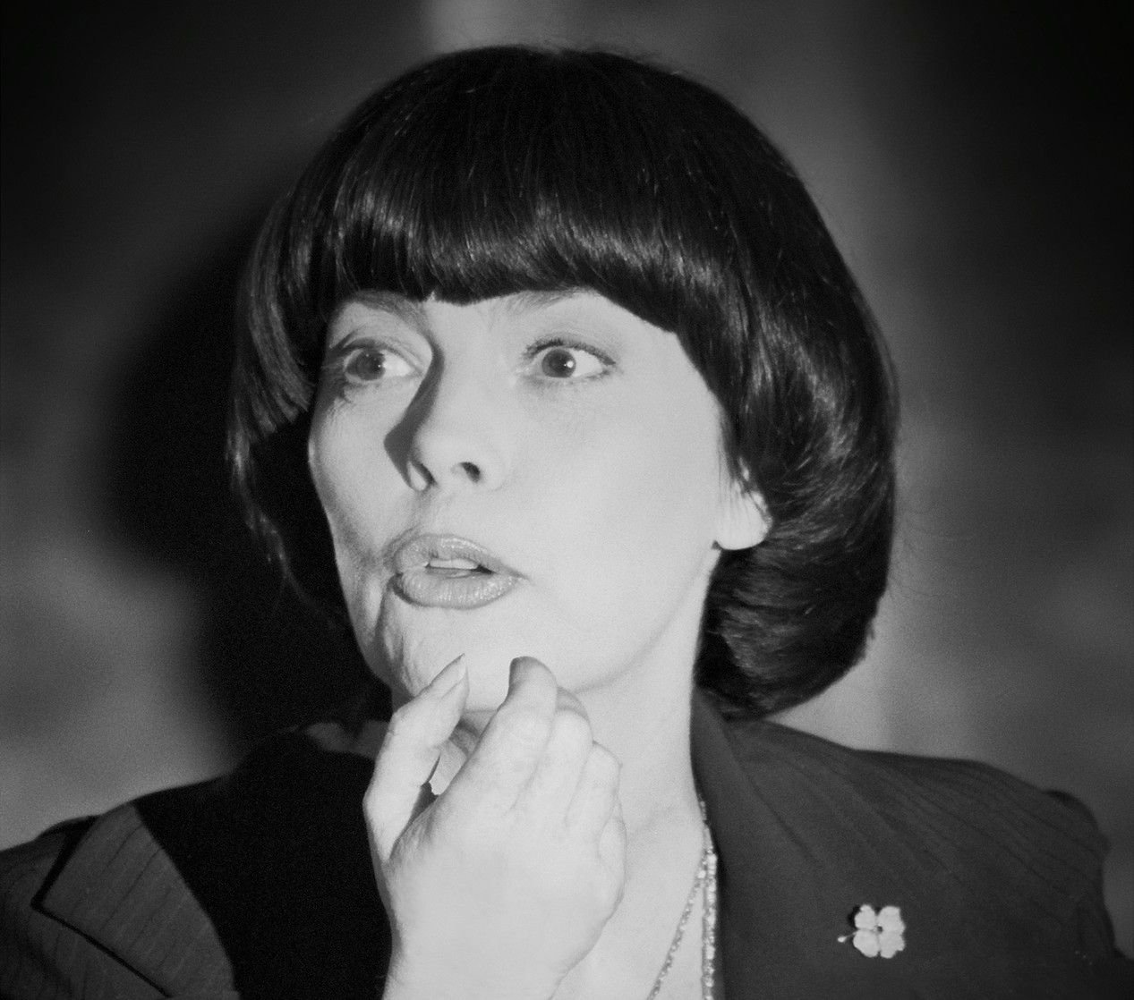 La chanteuse française Mireille Mathieu en 1997