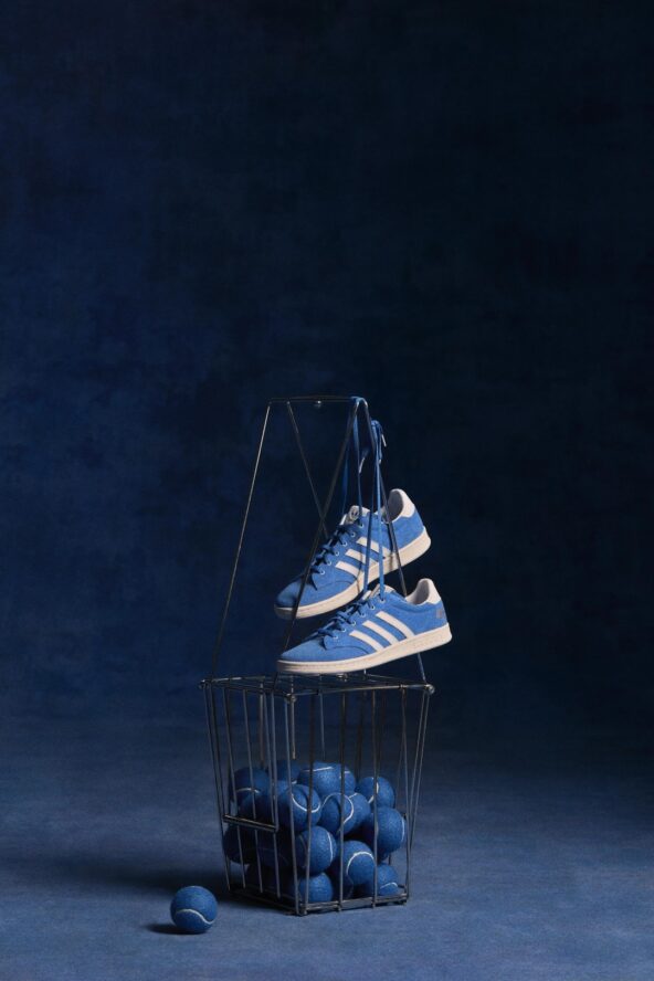 chaussures adidas x Billie Jean King - Blue Suede Shoe