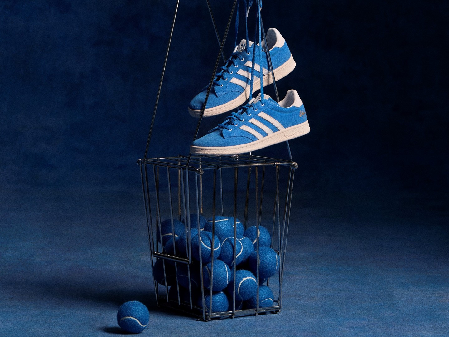 chaussures adidas x Billie Jean King - Blue Suede Shoe