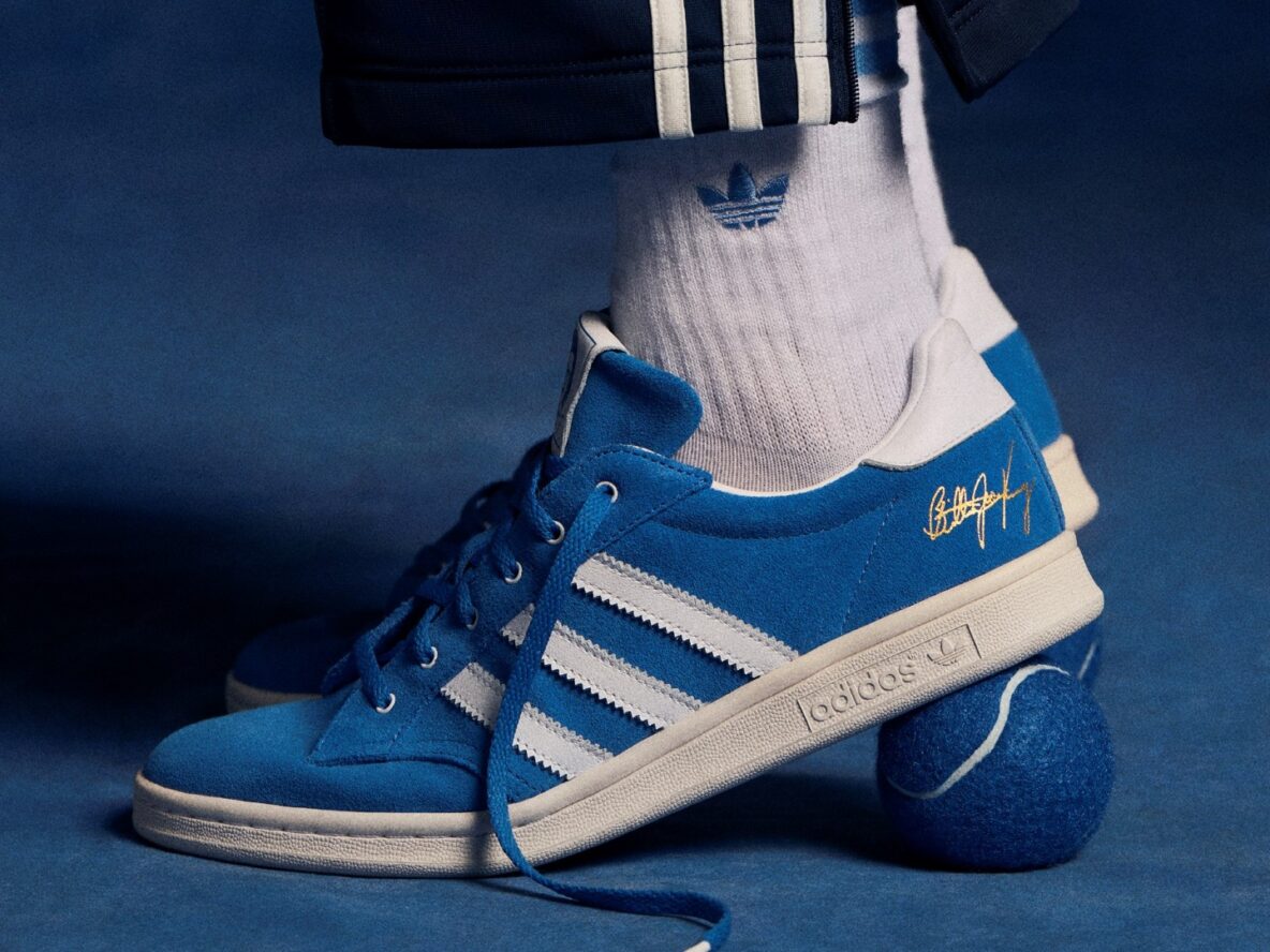 chaussures adidas x Billie Jean King - Blue Suede Shoe