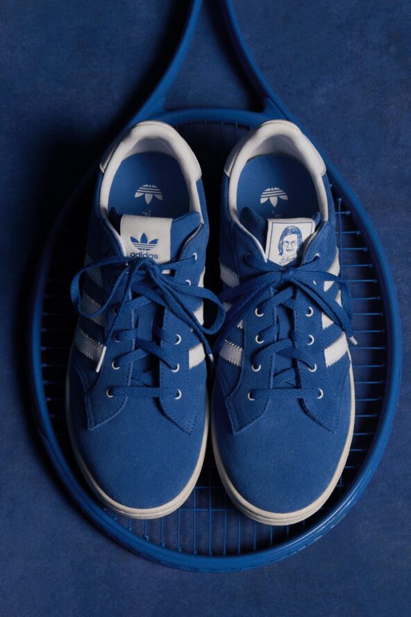 chaussures adidas x Billie Jean King - Blue Suede Shoe