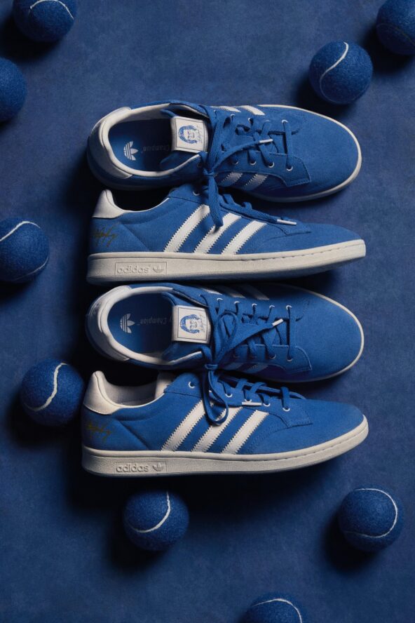 chaussures adidas x Billie Jean King - Blue Suede Shoe