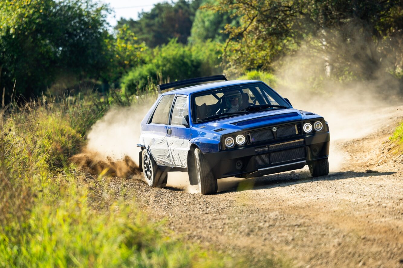 Lancia Delta Integrale : Safarista sur piste