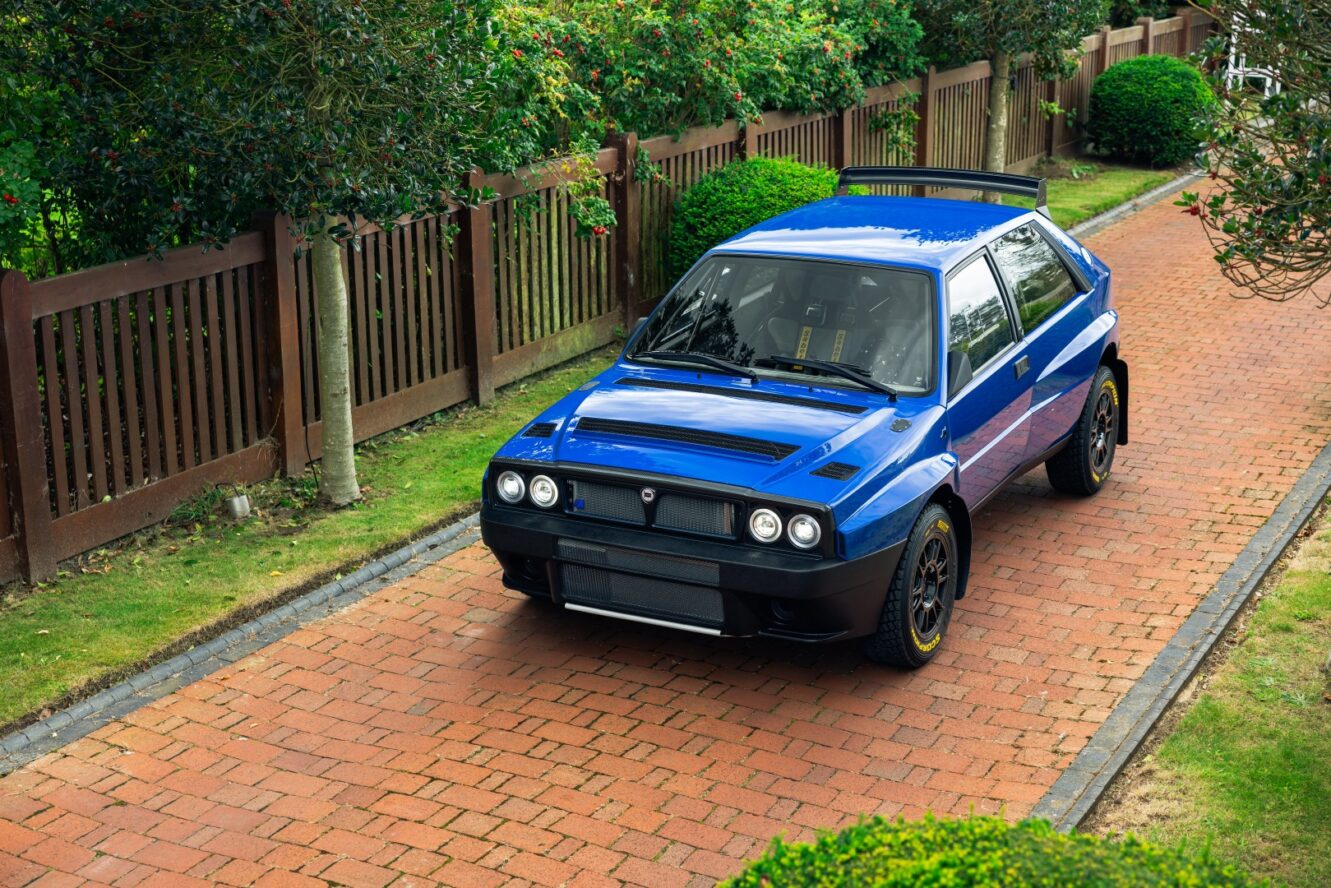 Lancia Delta Integrale : Safarista vue face hauteur