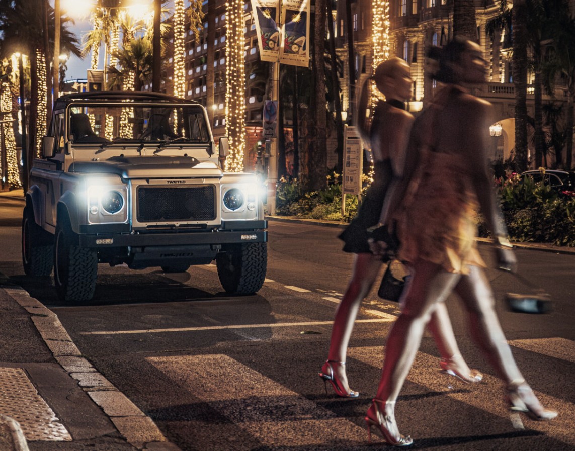 Twisted t90 sur une base de DEfender