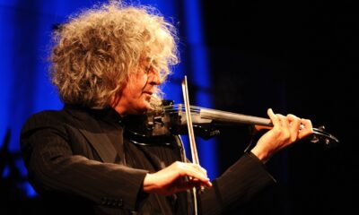Le chanteur, compositeur, auteur et interprète italien Angelo Branduardi en concert à Trento