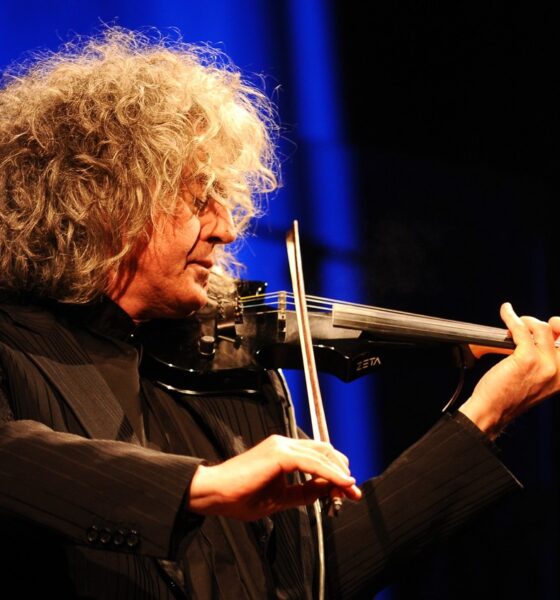 Le chanteur, compositeur, auteur et interprète italien Angelo Branduardi en concert à Trento