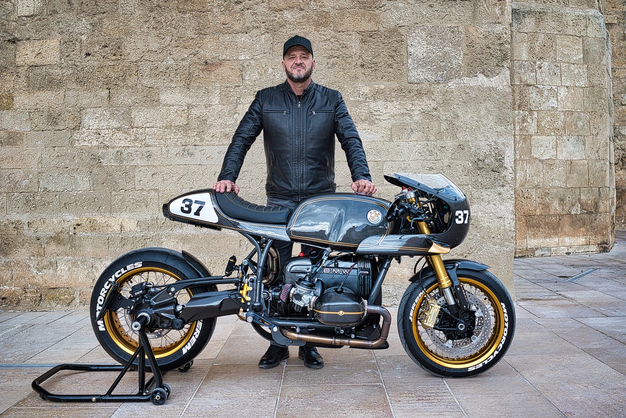 Jérémie Duchampt fondateur de l'atelier Jerem Motorcycles