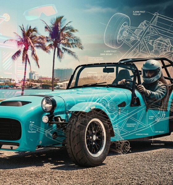 Caterham Seven Miami: une esthétique trompeuse, un châssis de piste